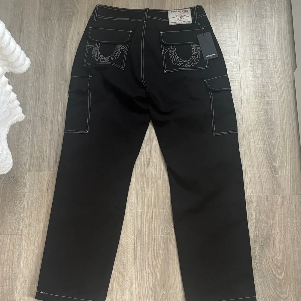 True Religion Jeans, Jet Black, New With Tags- 33